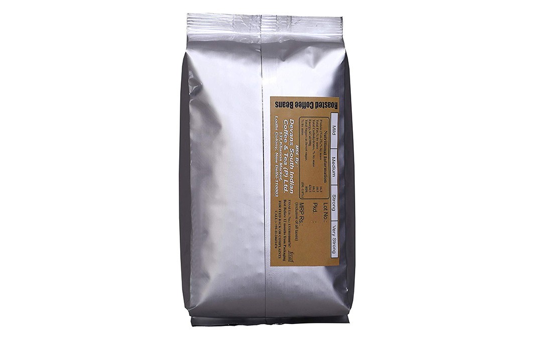 Devan's Arabica Peaburry, Indian Coffee Beans   Pack  500 grams
